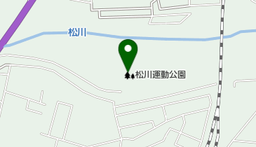 松川運動公園の地図画像