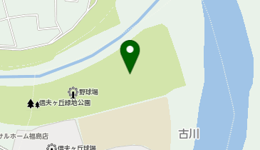 信夫ヶ丘緑地公園サブトラックの地図画像