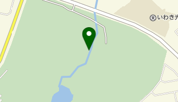 いわき公園多目的広場の地図画像