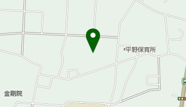 平野地区運動場の地図画像