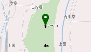 猪苗代運動公園グラウンドの地図画像