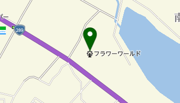 白河フラワーワールド第一庭園の地図画像