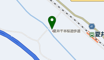 夏井川千本桜の地図画像