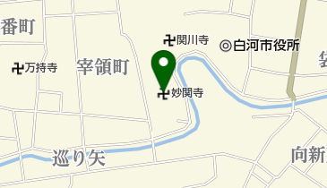 妙関寺の地図画像