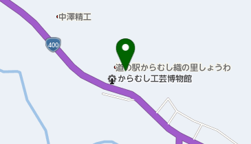 からむし織のはた音の地図画像