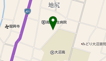 天王寺の地図画像