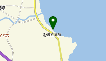 波立海岸の地図画像