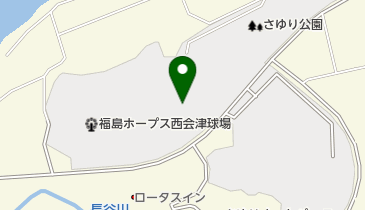 西会津雪国まつりの地図画像