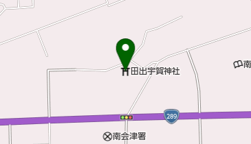 会津田島祗園祭の地図画像