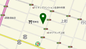 鶴ヶ城稲荷神社お日市の地図画像