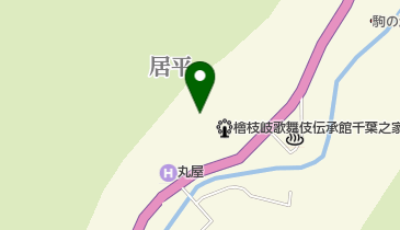 檜枝岐神社奉納歌舞伎の地図画像