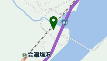 只見町塩沢観光ワラビ園の地図画像