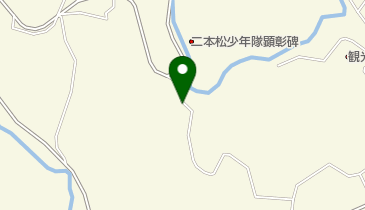 観音丘陵遊歩道の地図画像