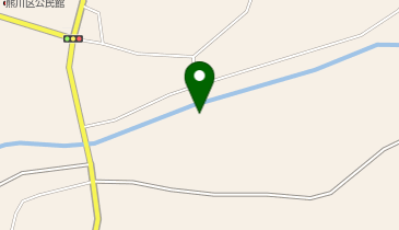 大熊町鮭簗場の地図画像