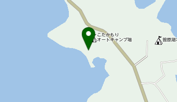 桧原湖の地図画像