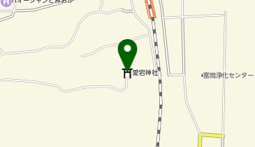 愛宕神社の地図画像