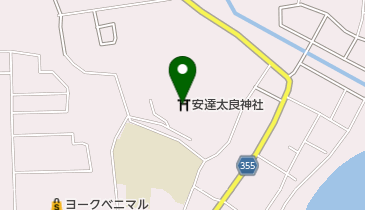 安達太良神社の地図画像