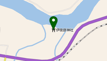 伊夜彦神社の地図画像