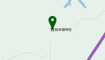 延喜式内益田嶺神社の地図画像