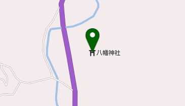 古殿八幡神社の地図画像