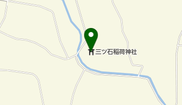 三ツ石稲荷神社の地図画像
