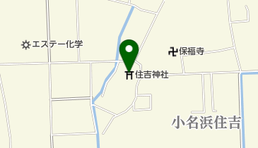 住吉神社の地図画像