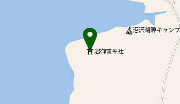 沼御前神社の地図画像