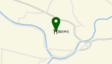 諏訪神社の地図画像