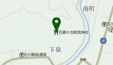 石都々古和気神社の地図画像