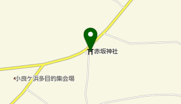 赤坂神社の地図画像