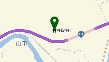 多賀神社の地図画像