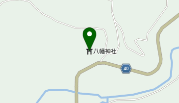 八幡神社の地図画像