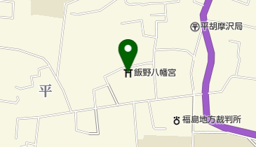飯野八幡宮の地図画像