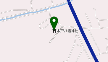 木戸八幡神社の地図画像