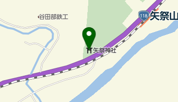 矢祭神社の地図画像