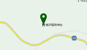 蛯沢稲荷神社の地図画像