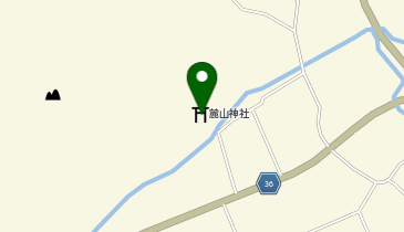 麓山神社の地図画像