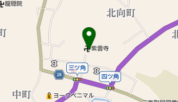 紫雲寺の地図画像