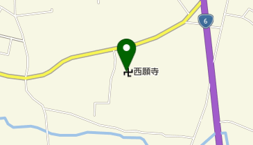 西願寺の地図画像