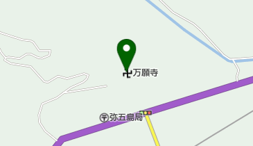 万願寺の地図画像