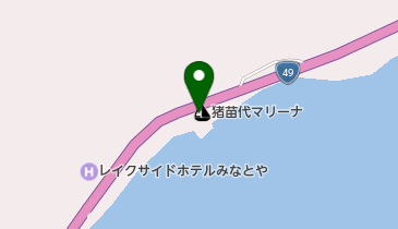 磐梯マリーン猪苗代マリーナの地図画像