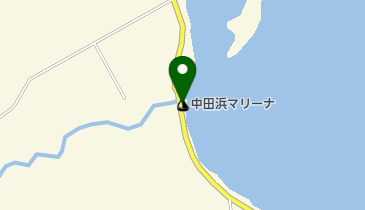 中田浜マリーナの地図画像
