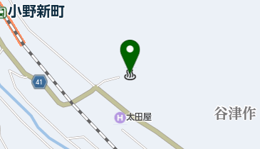 小町温泉の地図画像
