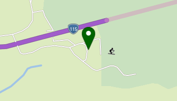 横向温泉の地図画像