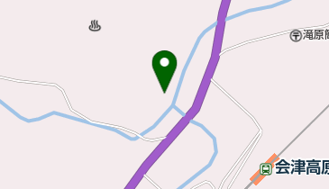 滝の原温泉の地図画像