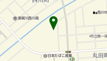 須賀川市民温泉の地図画像