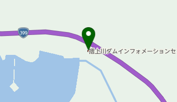 摺上川ダムインフォメーションセンターの地図画像