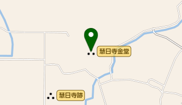 慧日寺金堂の地図画像