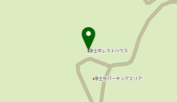 浄土平レストハウスの地図画像