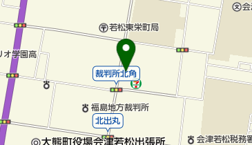 會津宮泉酒造の地図画像